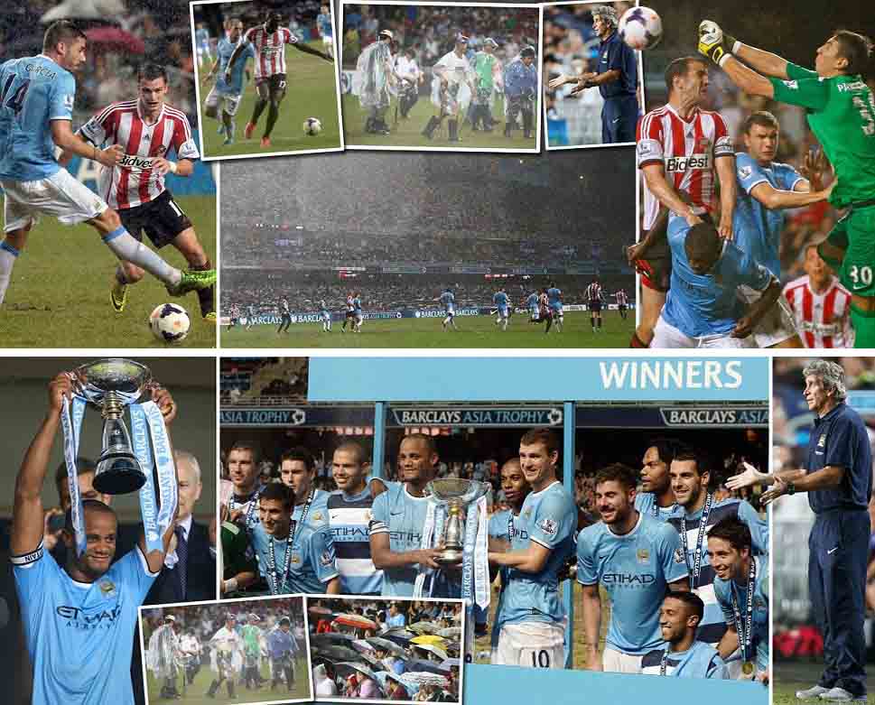 City vs Sunderland 1 - 0 di Barclays Asia Trophy